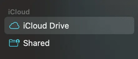 Saving all converted items to Files from the Mac sidebar